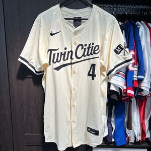Carlos Correa Minnesota Twins Nike Alternate Elite Player Jersey - Cream